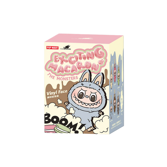 POP MART THE MONSTERS LABUBU TASTY MACARONS VINYL FACE MISTERY BOX / 1 PACK DRIPPED